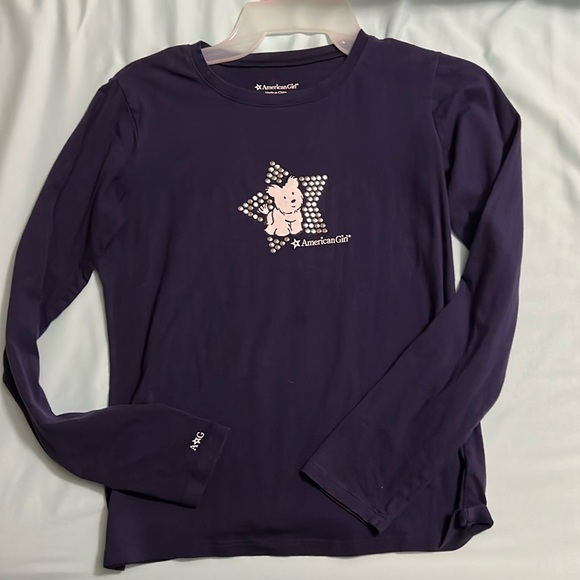 American girl long sleeved tshirt with coconut and star - Picture 1 of 1